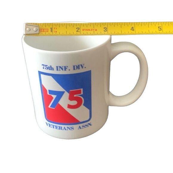 Vintage 75th Infantry Division Veterans Association Ceramic Mug Honoring Heroes - Picture 9 of 9